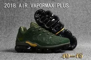 nike air vapormax plus hommes casual chaussures army vert or